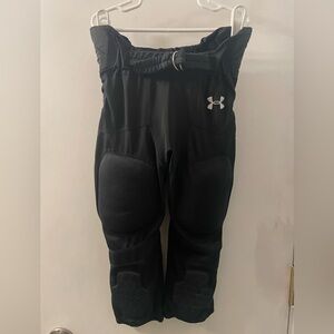 UA padded football pants Youth M